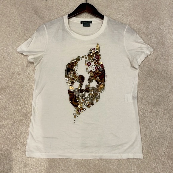 Alexander McQueen Tops - Alexander McQueen Skull Tee